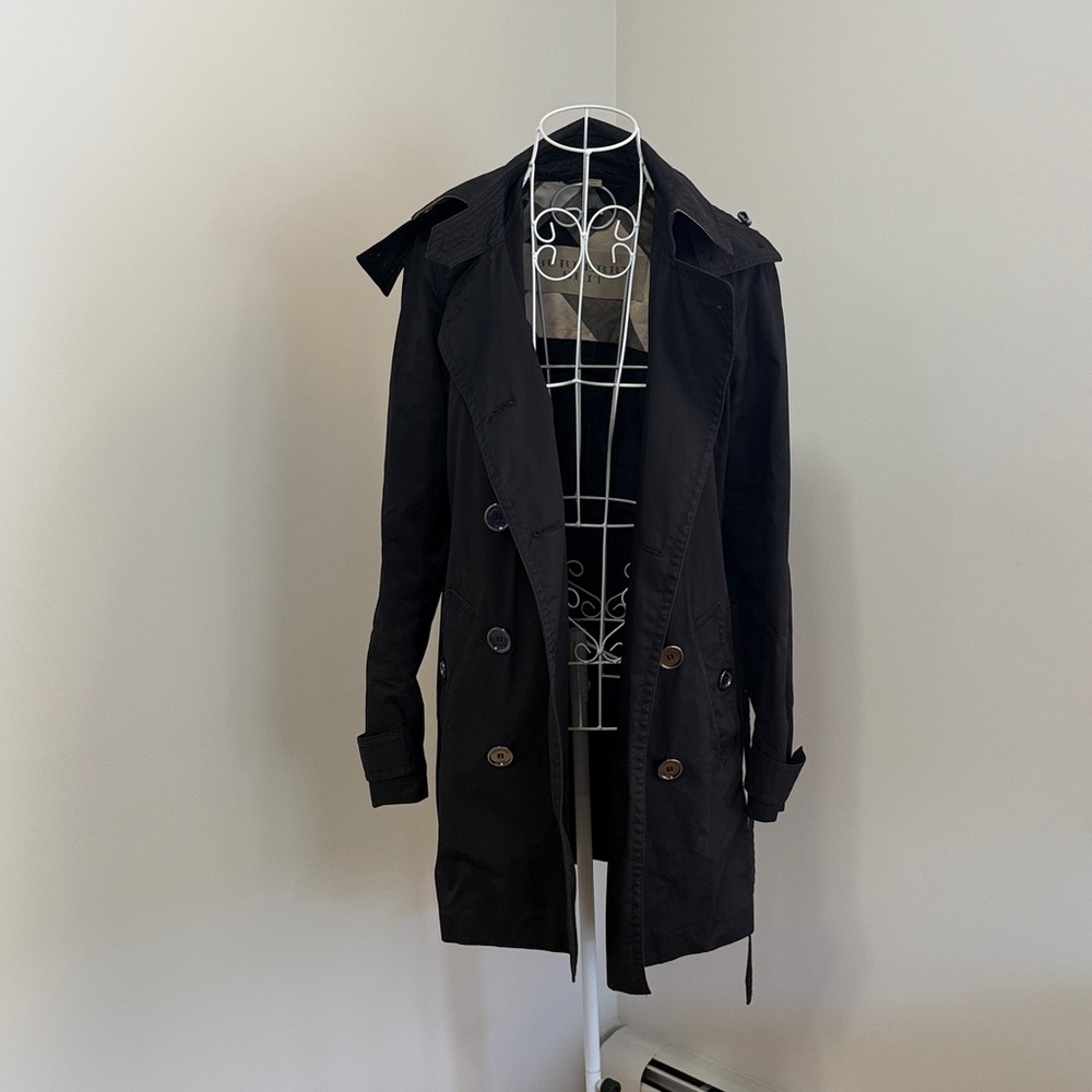 Burberry Black Women's Trench Coat